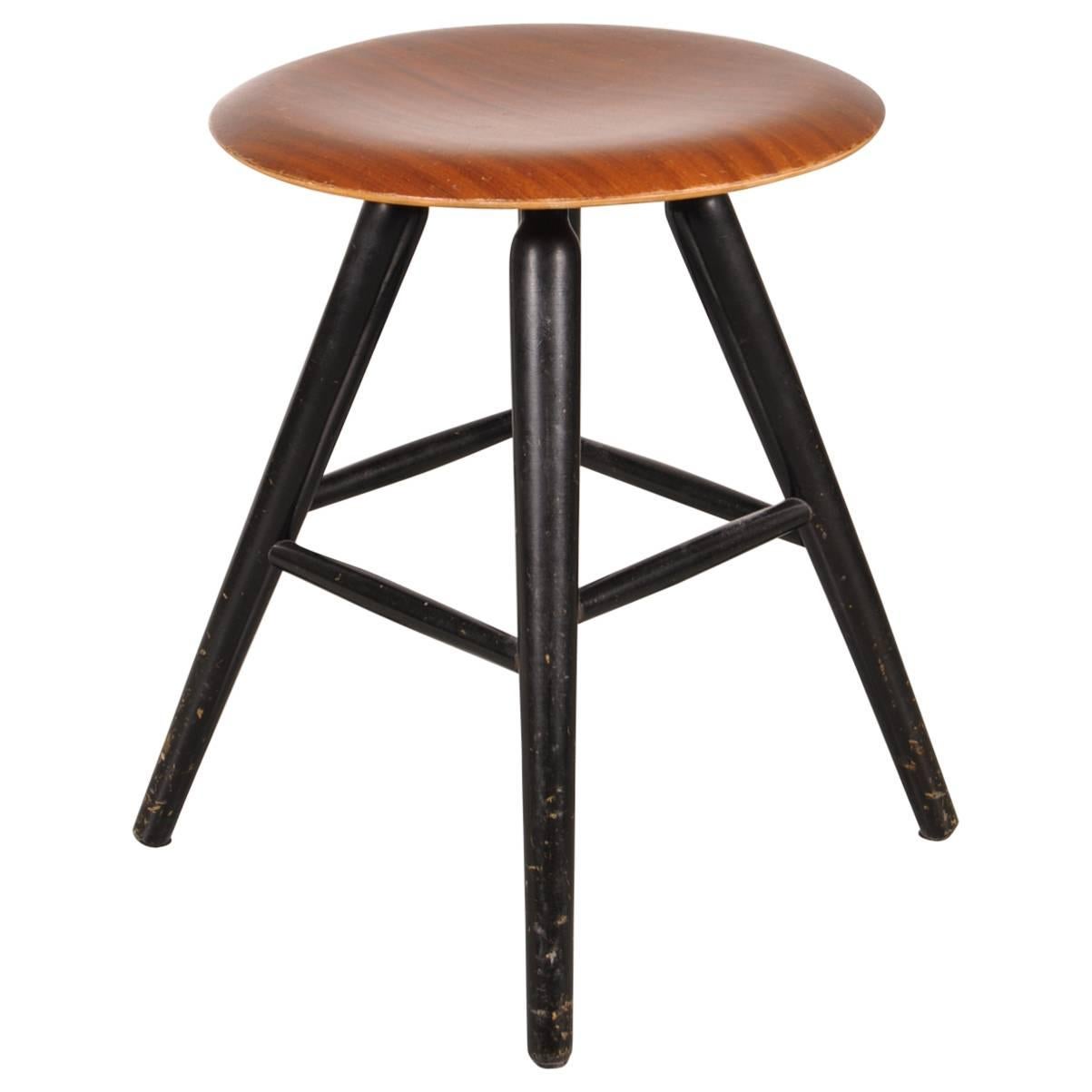 Stool in the Style of Ilmari Tapiovaara, circa 1950