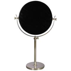 A Swedish Art Deco Chrome Table Mirror