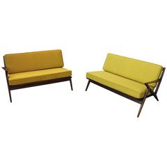 Mid-Century Modern Poul Jensen Z-Sectional Sofa