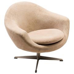 Danish Teddy Bear Swivel Lounge Chair 3