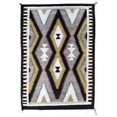Antique Navaho Eye Dazzler Tribal Rug, circa 1930