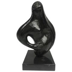 Erwin Binder Bronze Sculpture "Mujer"