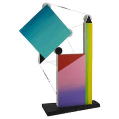 Mixed Media Sculpture Skyhook #2 by Peter Shire, 1987 7