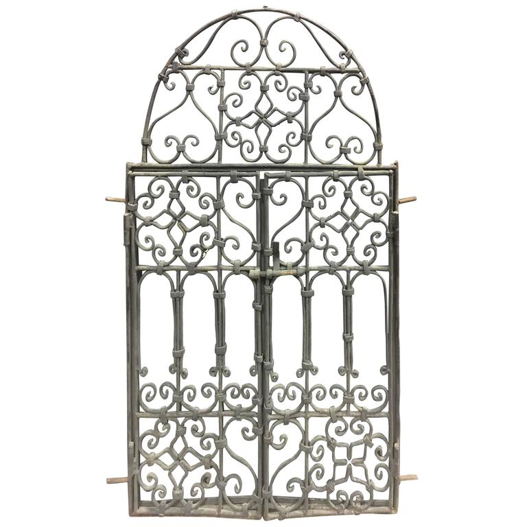 Late 19th Century French Iron Gates at 1stDibs