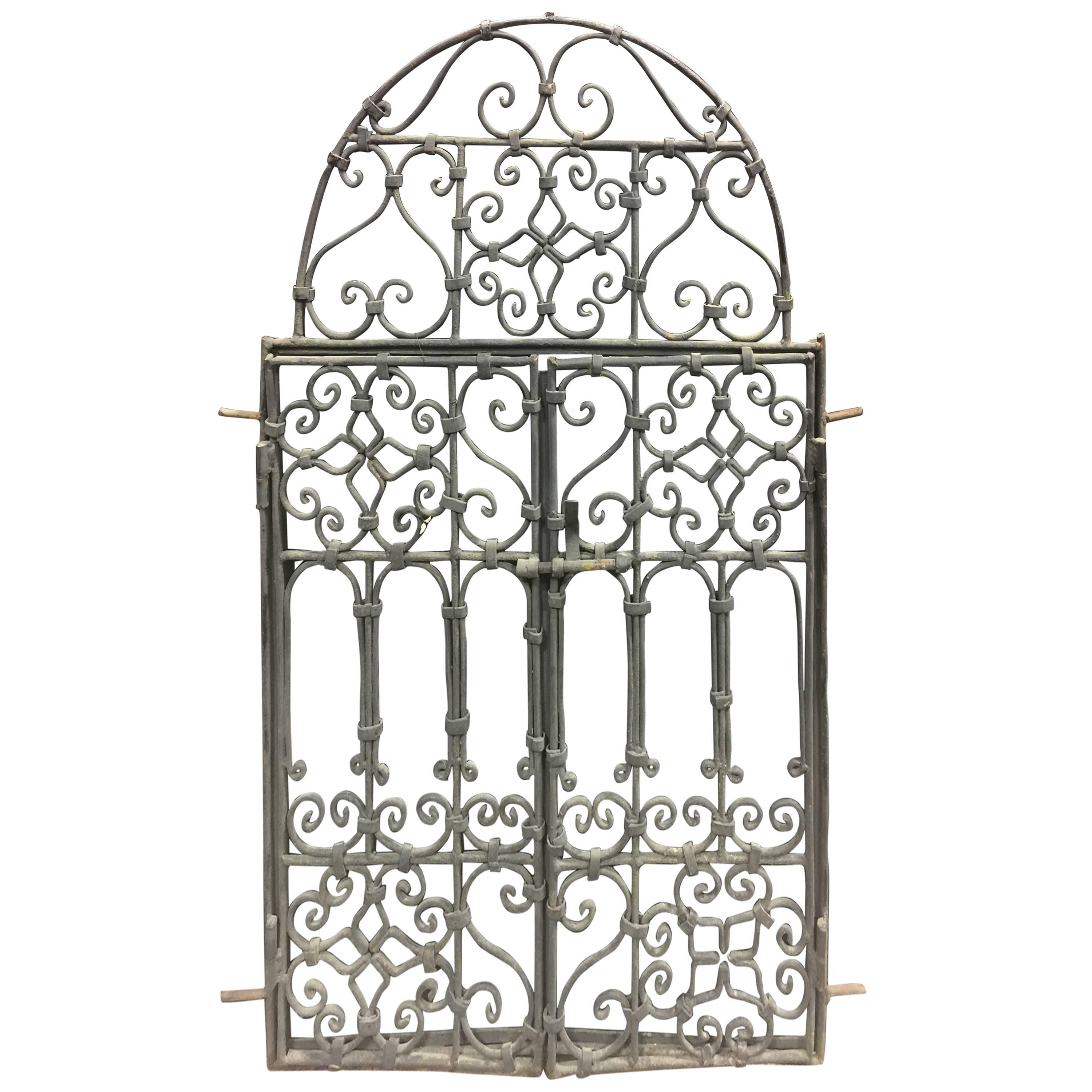 Late 19th Century French Iron Gates