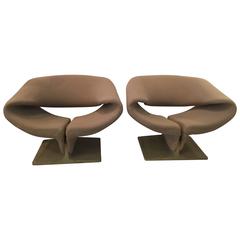 Original Vintage Ribbon Chairs by Pierre Paulin for Artifort