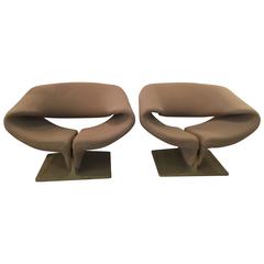 Original Vintage Ribbon Chairs by Pierre Paulin for Artifort
