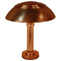 Stunning French Art Deco Table Lamp by Jean Perzel