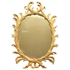 Chippendale Carved Giltwood Mirror