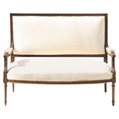 French Settee in the Louis XVI Taste
