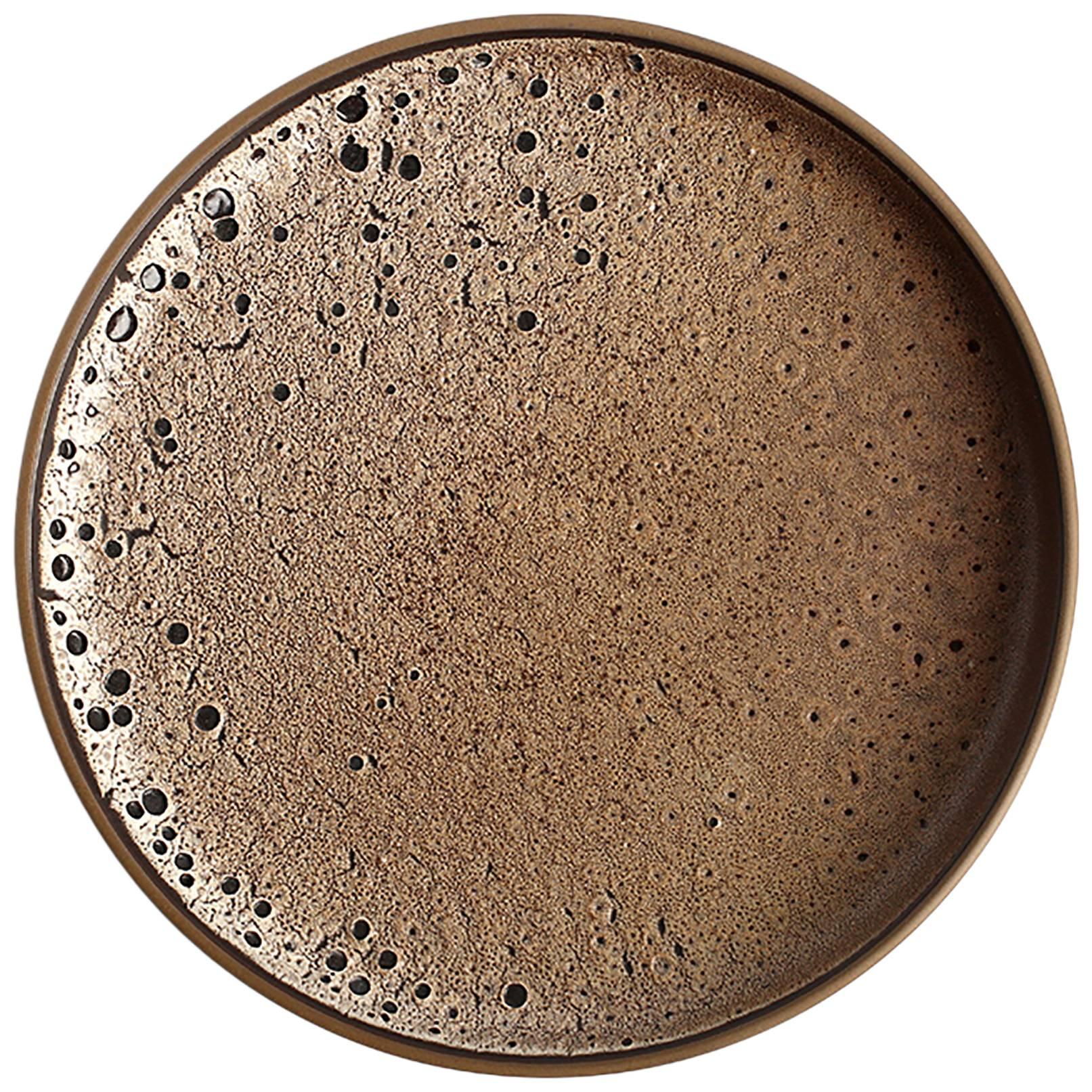 Platter from Heath's "Alchemy" Design Series with Unique Textured Glaze