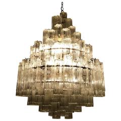 Grand Ballroom Murano Glass 1970s Chandelier