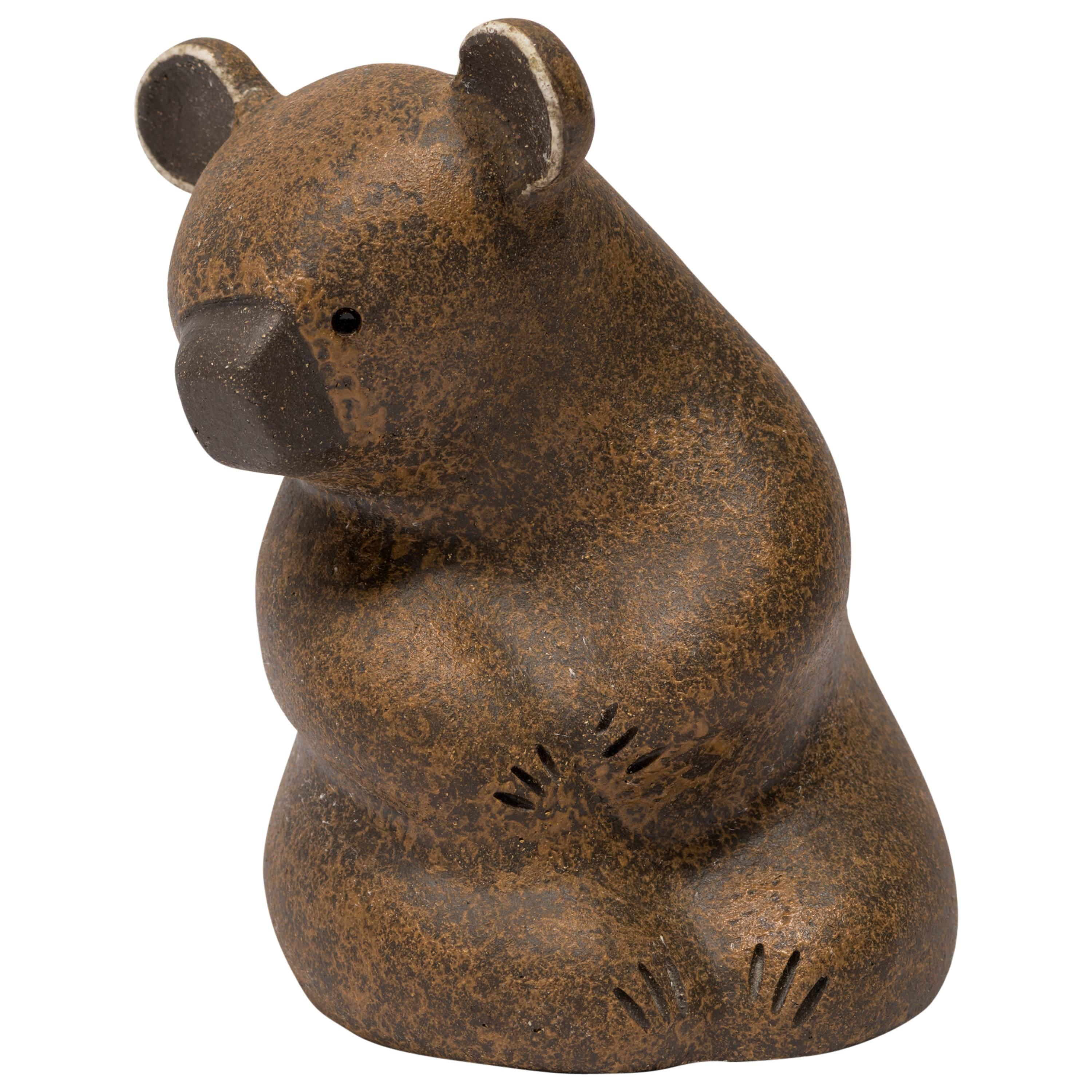 1970s Stoneware Koala Bear Sculpture by John H. Seymour