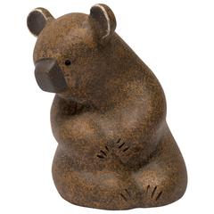 Vintage 1970s Stoneware Koala Bear Sculpture by John H. Seymour