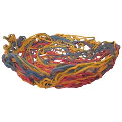 Fish Design Spaghetti Bowl by Gaetano Pesce, Numbered, Italy