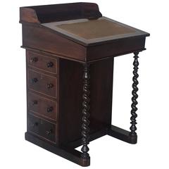 19th Century English Davenport Desk