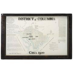 Original Plan of the District of Columbia, circa 1900