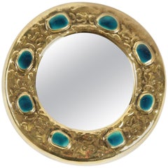 1950s "Jewels" Mirror by Francois Lembo