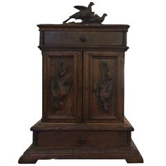 Antique Black Forest Humidor