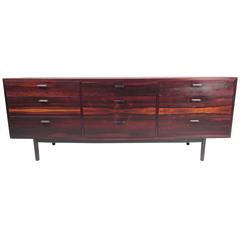Mid-Century Modern Rosewood Dresser in the Manner of Florence Knoll 6