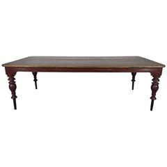 French, Country Painted Dining Table