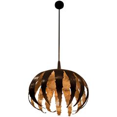 Contemporary Hammered Pendant by Material Lust, 2016 7