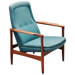 Ib Kofod Larsen Easy Chair Selig Imports, Denmark, 1962 12