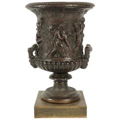 Small Beautiful Medicis Bronze Vase