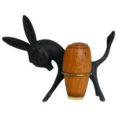 Walter Bosse Donkey Salt and Pepper Shaker Set, Hertha Baller, Austria, 1950s 1