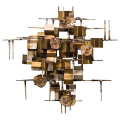 William Bowie Metal Wall Sculpture 9