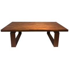 Scandinavian Modern Bench or Coffee Table in the Manner of Torbjorn Afdal