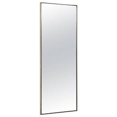 Modernist Mirror in Pewter Probably Produced in Sweden 3