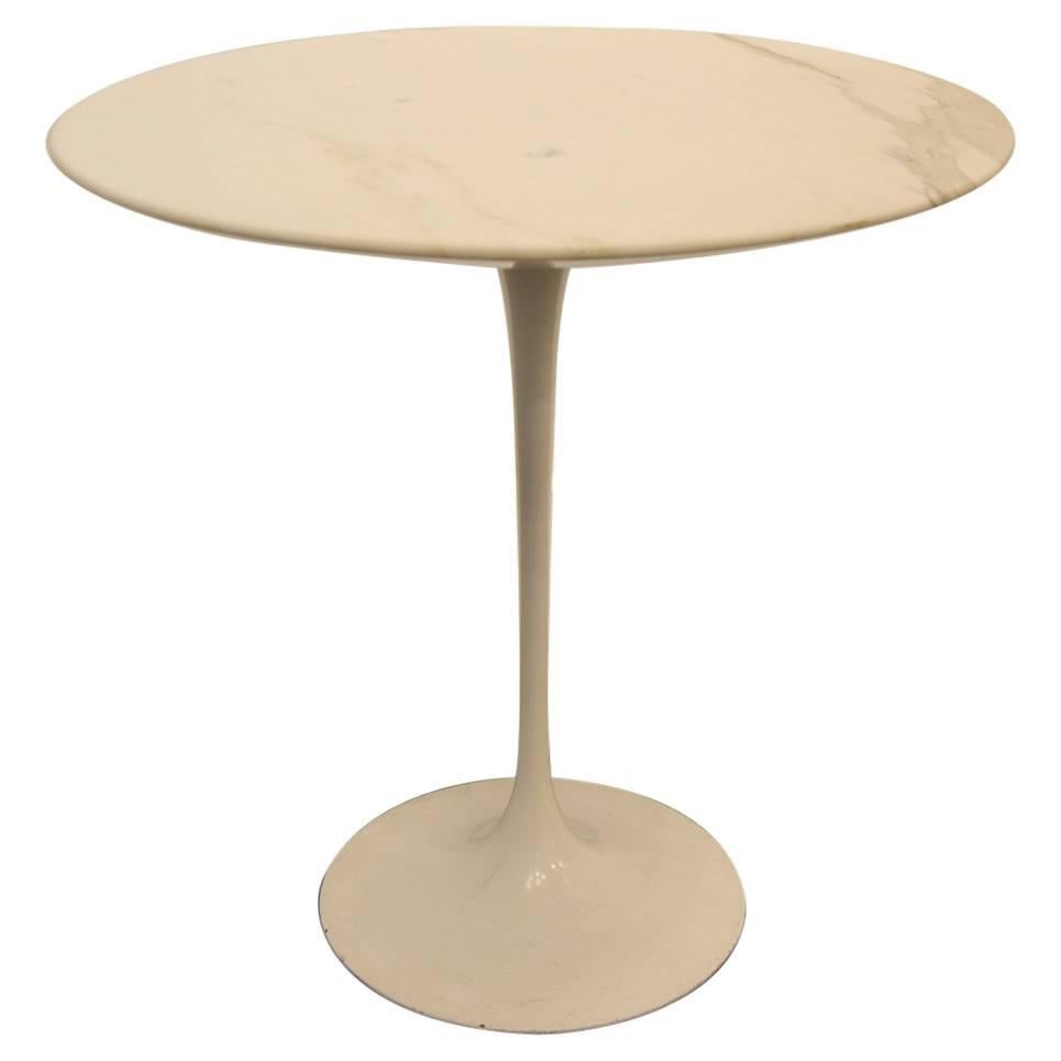 Saarinen Marble Top Tulip Table for Knoll