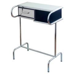 Modernist Tubular Steel Console Table, Germany, circa 1930 1