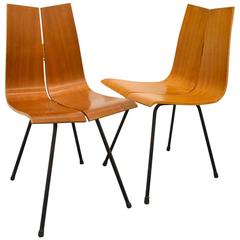 Beautiful Pair of Two Hans Bellman Chairs, circa 1950