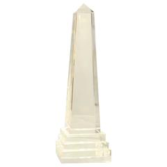 Crystal Obelisk in Crystal Glass