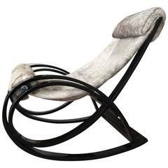 Gae Aulenti Sgarsul Rocking Chair for Poltronova, 1962 Gae Aulenti Sgarsul Rocking Chair for Poltronova, 1962