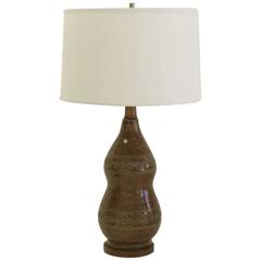 Aldo Londo Bitossi Raymor Ceramic Table Lamp Signed Italy, 1960s 12