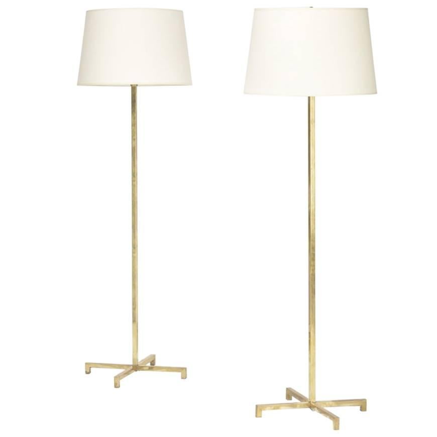 T. H. Robsjohn-Gibbings, Floor Lamps, Pair