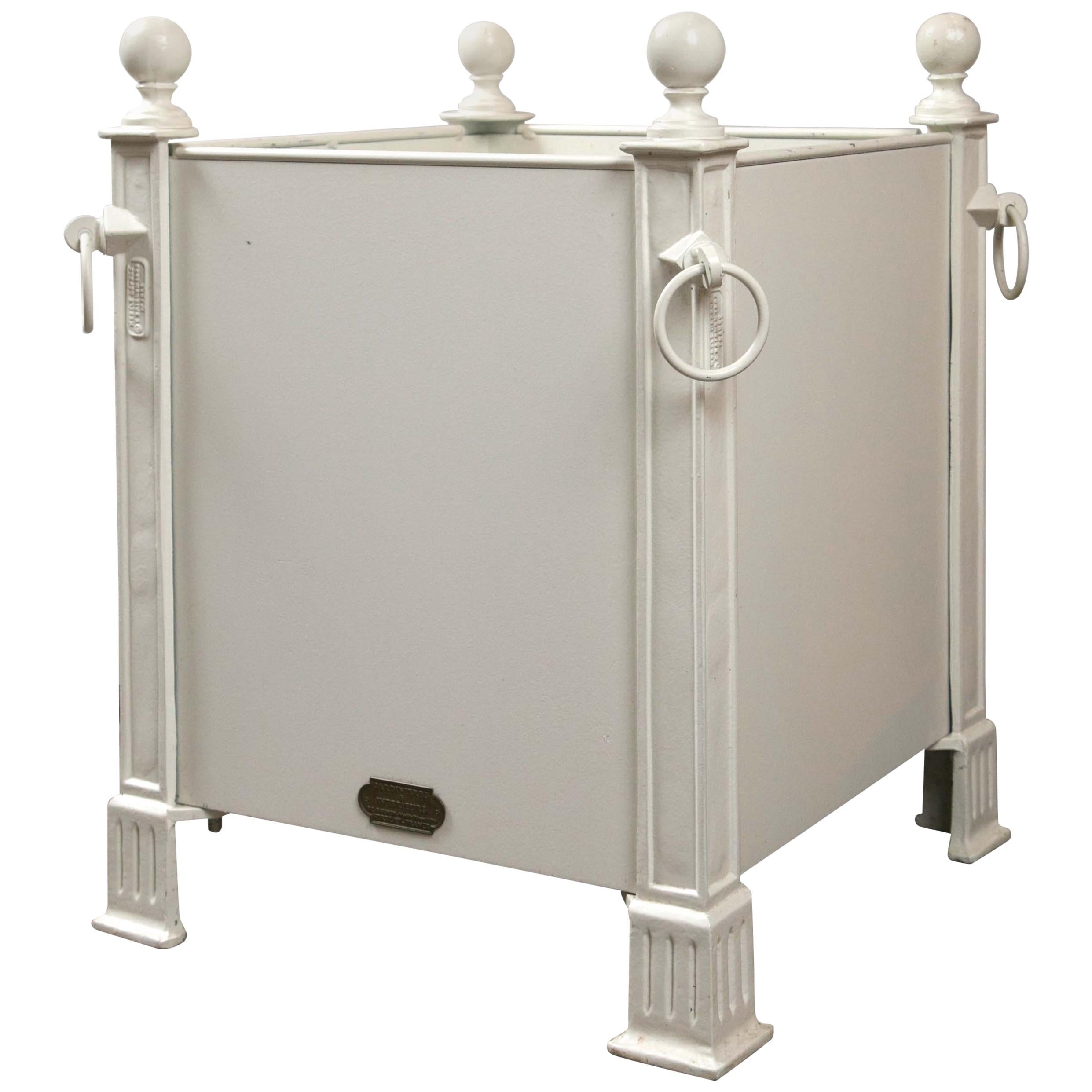 Versaille White Planter Boxes