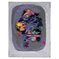 Colorful Modern Layered Abstract Painting