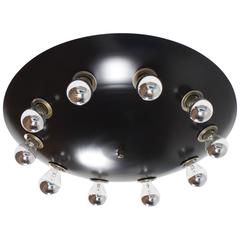 Impressive 1960s Italian Flush Mount 3