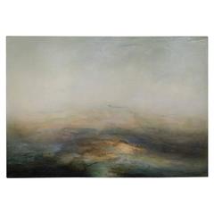 'Pale Shallows' Oil on Linen Abstract Painting 6