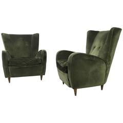 Pair of Armchairs by Paolo Buffa, 1950s