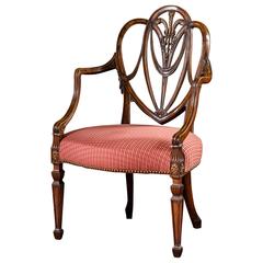 George III Mahogany Armchair 11