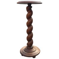 Oak Wood Pedestal