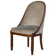 Chic French Art Deco Bergère in the style of Émile-Jacques Ruhlmann 9