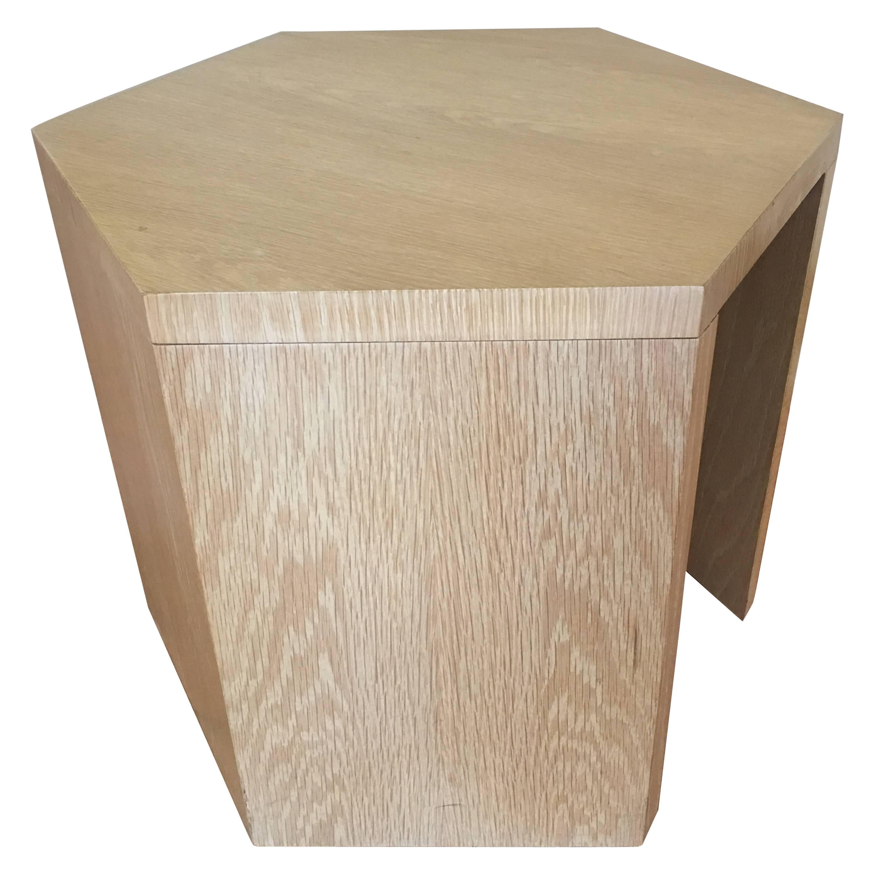 Geometric Occasional Table by Jay Spectre