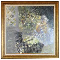 Large Louis Fabien 'French Impressionist, 1924' Oil Painting 7