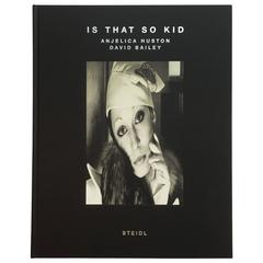 „David Bailey &amp; Anjelica Huston Is That So Kid“, Buch, signiert